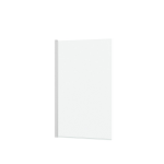 Essentiel matt white pare baignoire 120x70