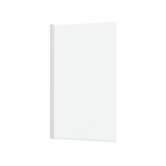 Essentiel matt white pare baignoire 140x80
