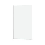 Essentiel matt white pare baignoire 140x80