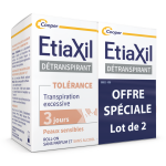 Etiaxil dtranspirant tolrance transpiration excessive roll - on 15ml
