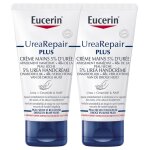 Eucerin crme mains urearepair plus peau sche lot 2x75ml