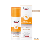 Eucerin sun pigment control gel crme teinte spf50 +