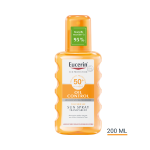 Eucerin sun protection oil control spray transparent spf50 + protection solaire 200ml