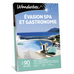 Coffret cadeau wonderbox - �vasion spa et gastronomie
