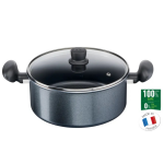 Faitout 24 cm + couvercle tefal start&cook induction