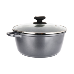 Faitout fonte d'aluminium gamme minera diam. 24 cm h 11 cm rev�tement int�rieur anti - adh�sif whitford ...