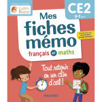 Mes fiches m�mo fran�ais et maths ce2 - une collection con�ue par lutin bazar - tout retenir en un clin ...