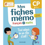 Mes fiches m�mo fran�ais et maths cp - une collection con�ue par lutin bazar - tout retenir en un clin ...