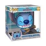 Figurine pop megasize [exclusive] disney lilo & stitch : stitch avec ukull (26cm)
