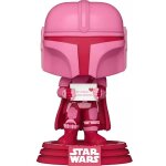 Figurine pop star wars : the mandalorian (special saint valentin) [495]