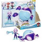 Figurine et v�hicule ghost - spider water - webs, tortue fant�me, marvel spidey et ses amis extraordinaires ...