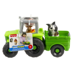 Fisher - price - little people - tracteur � pousser - v�hicule musical