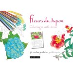 Fleurs du japon coloriages anti - stress 32 cartes postales (broch)