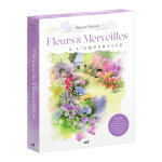 Fleurs & merveilles à l'aquarelle (coffret) Fleurs & merveilles à l'aquarelle (coffret)