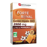 Fort� pharma gel�e royale bio 2500mg miel manuka