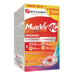 Forté pharma multivit'4g 90 comprimes Forté pharma multivit'4g 90 comprimes