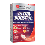 Forté pharma ultraboost 4g mémoire & concentration 15 comprimés Forté pharma ultraboost 4g mémoire & concentration 15 comprimés