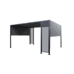 Gazebo en m�tal 3. 96x2. 96 arbor�a