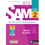 Gestion de projet - bts sam 1re et 2me annes (dom act sam) livre + licence lve - 2021 (broch)