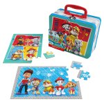 Grande valisette avec 2 puzzles lenticulaires pat pattrouille Grande valisette avec 2 puzzles lenticulaires pat pattrouille