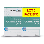 Granions co enzyme q10 2x30 gélules lot de 2 pack éco Granions co enzyme q10 2x30 gélules lot de 2 pack éco