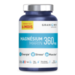 Granions magnésium marin 360mg - format eco 6 mois - 180 comprimés Granions magnésium marin 360mg - format eco 6 mois - 180 comprimés