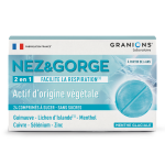 Granions nez - gorge go�t menthe glaciale - 24 comprim�s � sucer