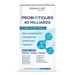 Granions probiotiques flore intestinale voyage 7 jours