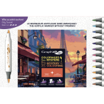 Graph'it go kit coloriage myst�recity sunset