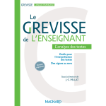Le grevisse de l'enseignant - l'analyse des textes (broch�)