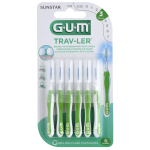 Gum brossettes interdentaires trav - ler 1, 1mm 1414 x6