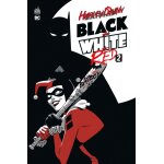 Harley quinn black white red 2 (bd)