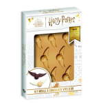 Harry potter - kit de ptisserie et moules - fabrique ton vif d'or en chocolat ! (coffret)