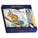 Harry potter - mes tableaux � colorier - avec 3 feutres brillants (broch�)
