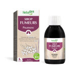 Herbalgem - sirop fumeurs - poumons - confort respiratoire - bio - 150ml
