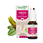 Herbalgem - urigem - confort urinaire - bien - �tre de la vessie - certifi� bio - spray 15 ml