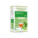 Herbesan infusion th vert bio - 20 sachets en papier