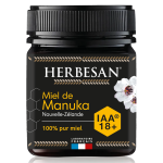 Herbesan miel de manuka iaa18 + - pot de 250g