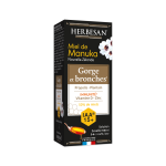 Herbesan solution buvable gorge et bronches miel de manuka iaa15 + flacon de 100ml