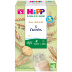 Hipp 100% crales - 5 crales - bote 250g ds 6 mois bio