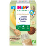 Hipp crales bananes cacao - bote 250g ds 8 mois bio