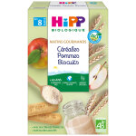 Hipp crales pommes biscuits - bote 250g ds 8 mois bio