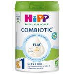 Hipp lait 1 combiotic flm bio - boîte 800g - jusqu'à 6 mois Hipp lait 1 combiotic flm bio - boîte 800g - jusqu'à 6 mois