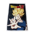 Homadict plaid sherpa 100x150 cm dragon ball sangoku transformation