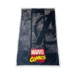 Homadict plaid sherpa 100x150 cm marvel avenger comics