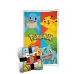Homadict plaid sherpa 100x150 cm pokemon starter primary Homadict plaid sherpa 100x150 cm pokemon starter primary