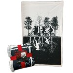Homadict plaid sherpa 100x150 cm stranger things bike & demo gorgon