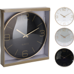 Horloge murale convexe 3 coloris