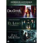 Horreur gothique - coffret 3 films : the daughter + el lobo - le pensionnat + post mortem