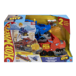 Hot wheels - transporteur 2�en�1�dragons hot wheels city